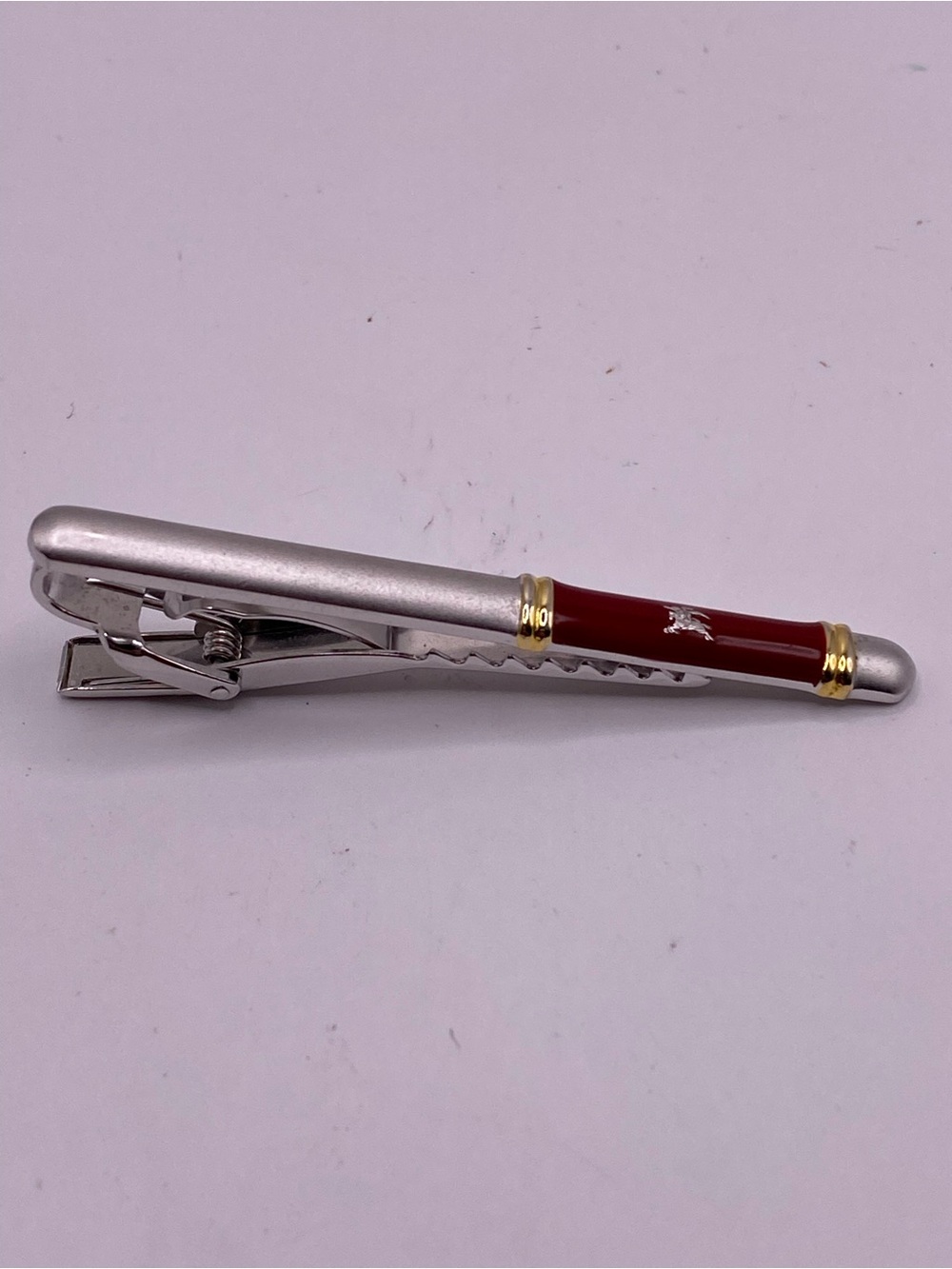 Burberry’s vintage tie clip